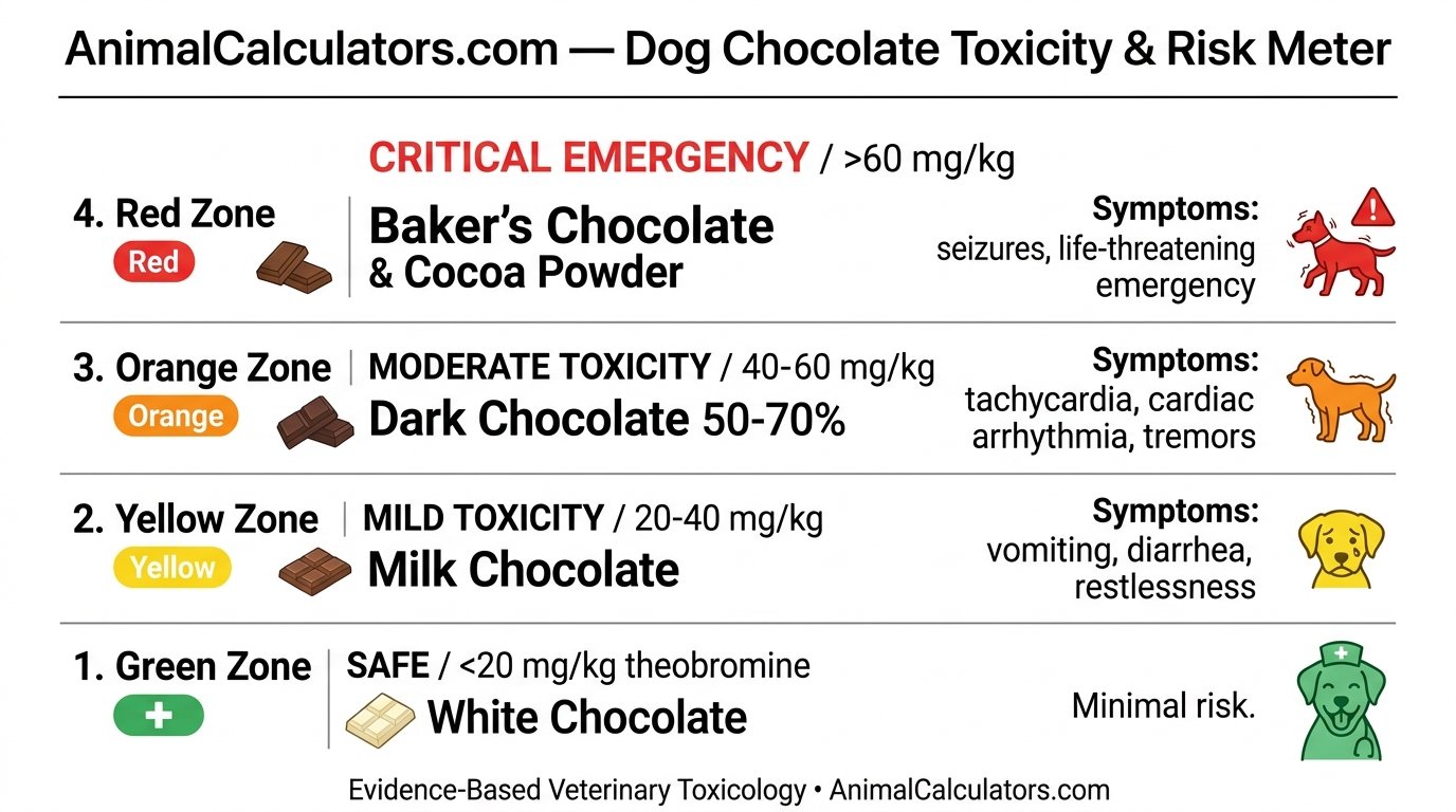 Dog Chocolate Toxicity Risk Meter
